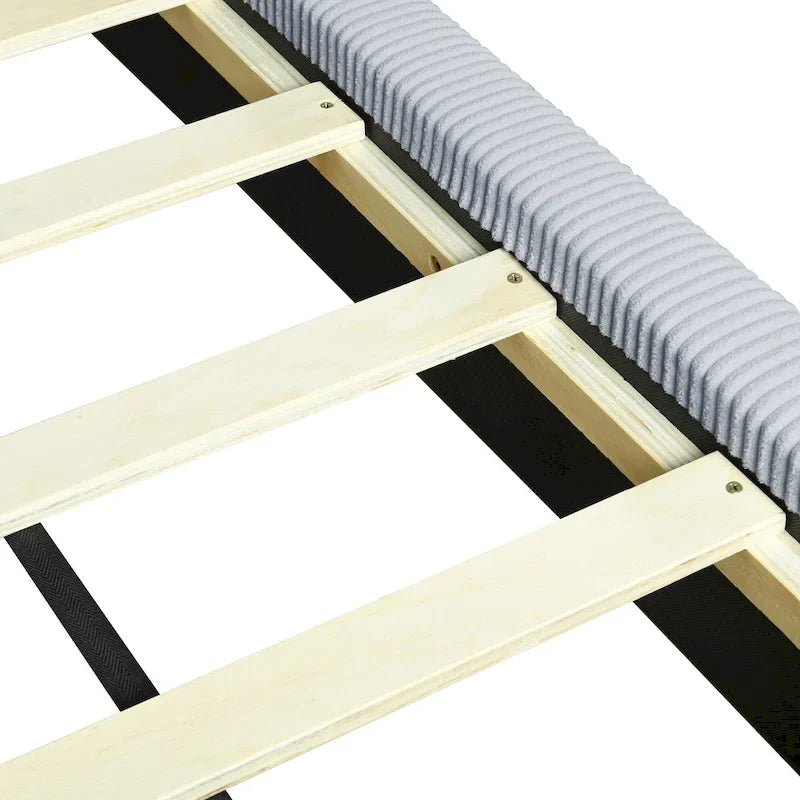 Divanetto letto a L formato L con struttura solida