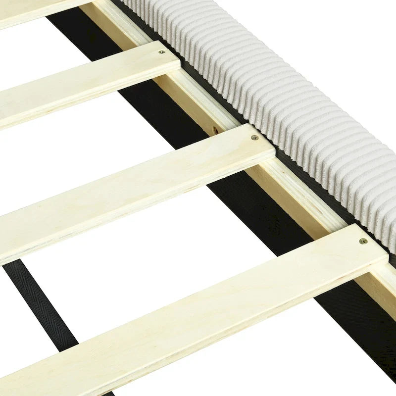 Divanetto letto a L formato L con struttura solida
