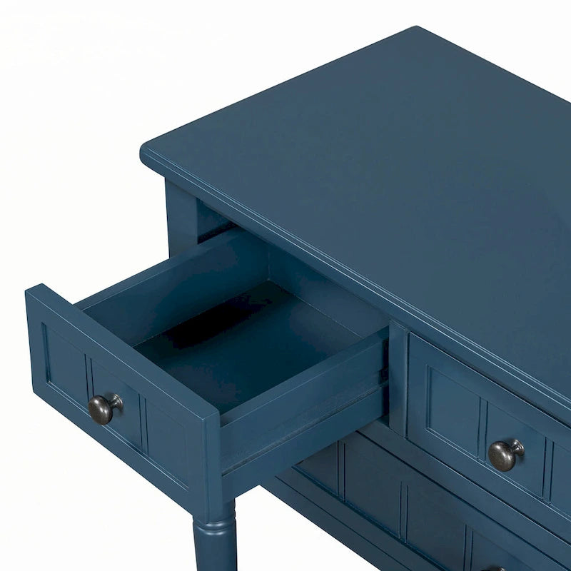 Tavolo consolle stretto (blu navy)