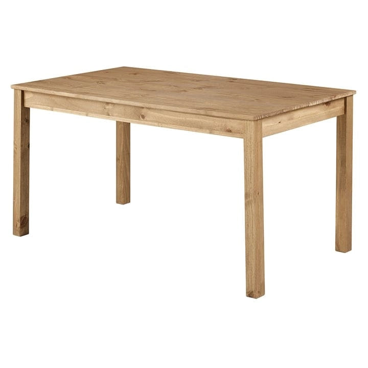 Tavolo da pranzo in legno, tavolo rustico e minimalista, facile da montare, arredo per riunioni conviviali
