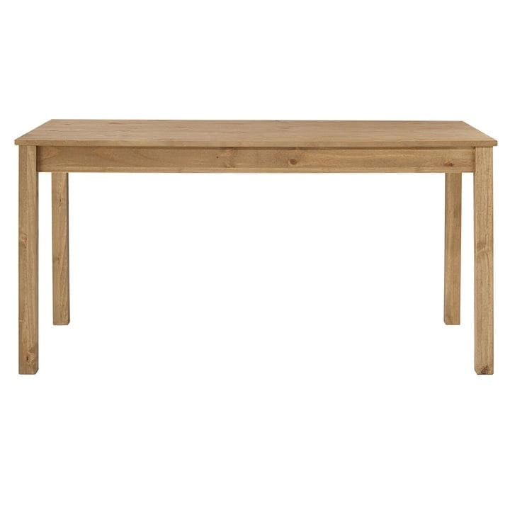 Tavolo da pranzo in legno, tavolo rustico e minimalista, facile da montare, arredo per riunioni conviviali