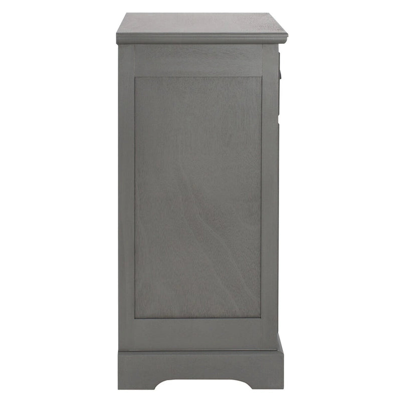 Tavolino contenitore grigio - 17.7 x 13.8 x 29.9 - 18Wx14Dx30H