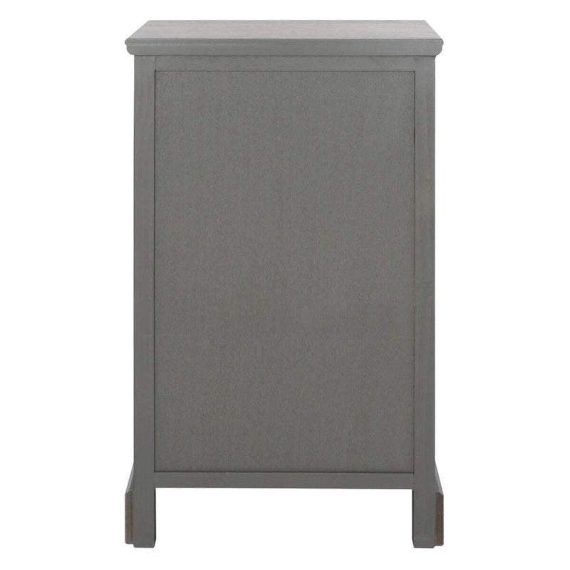 Tavolino contenitore grigio - 17.7 x 13.8 x 29.9 - 18Wx14Dx30H